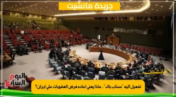 تفعيل آلية سناب باك.. ماذا يعني إعادة فرض العقوبات على إيران؟ 1